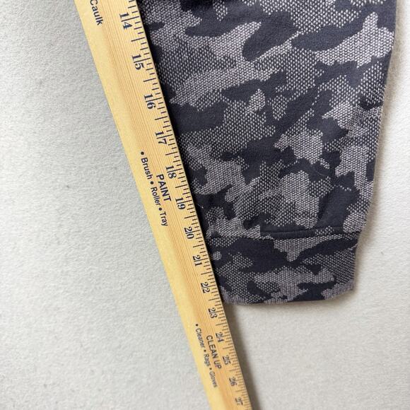 Lululemon Ready To Rulu Jaquard Camo Lunar Black/Grey Cropped Jogger Womens 10 - Picture 9 of 9